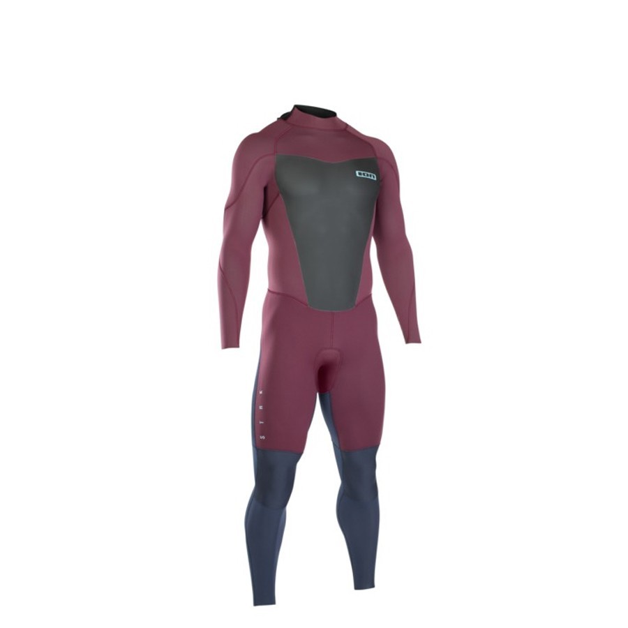 Ion Strike Element Semidry 5/4 backzip red slate