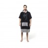 Poncho V All In black silver
