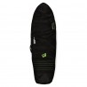 Housse Créatures Shortboard Double 6'3'' - Charcoal/Lime