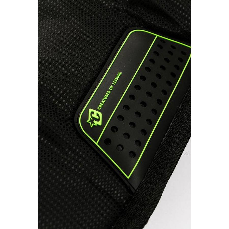 Housse Créatures Shortboard Double 6'3'' - Charcoal/Lime