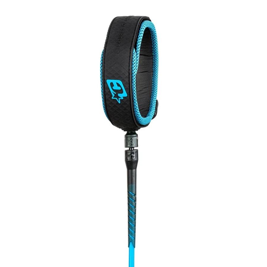 Creatures Of Leisure Leash longboard 9' genoux cyan black