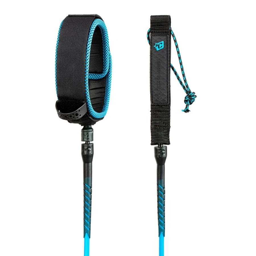 Creatures Of Leisure Leash longboard 9' genoux cyan black