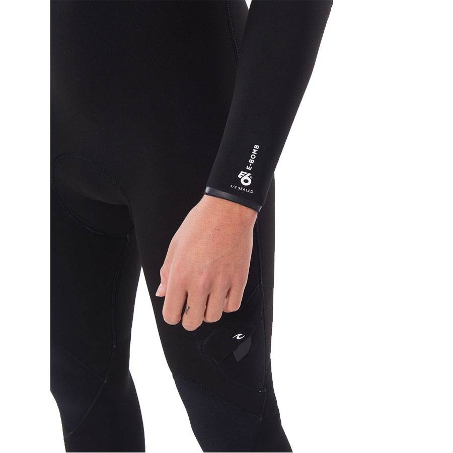 Combinaison Rip Curl E Bomb Zip Free 4/3 black