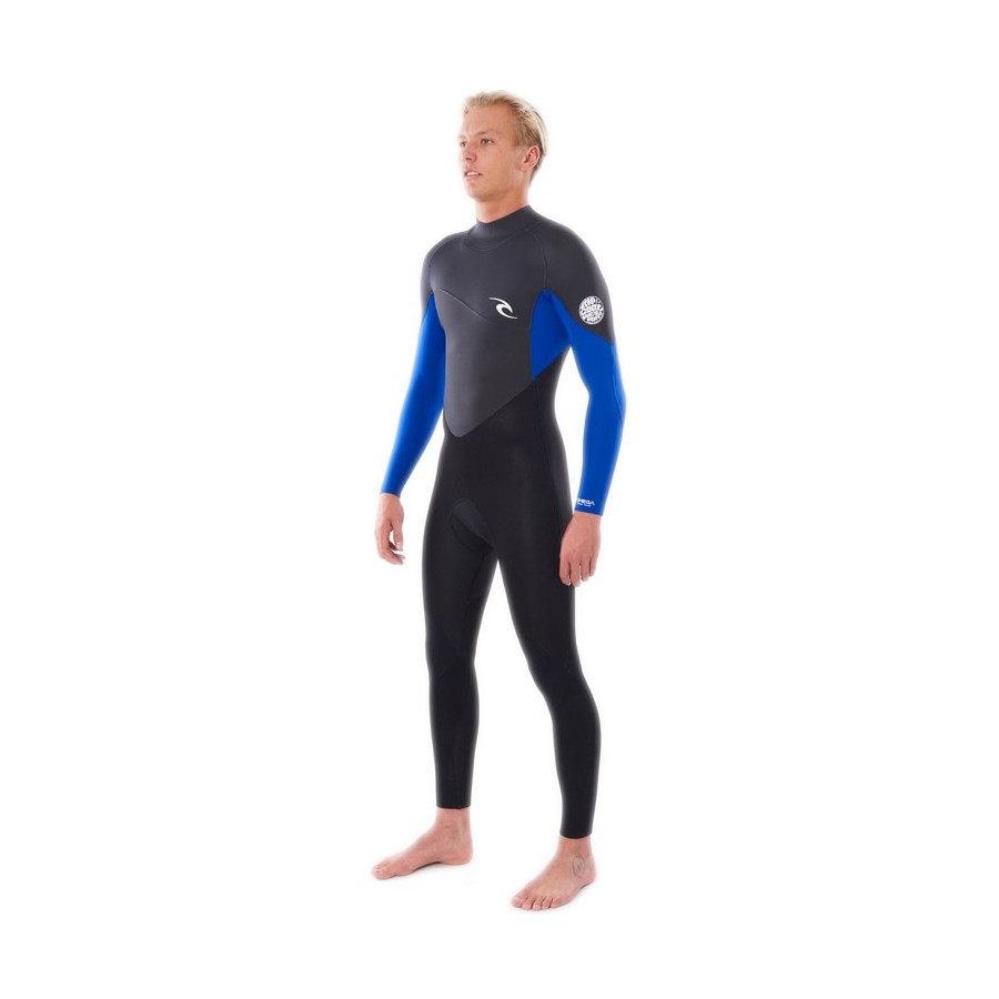 Rip Curl Omega 4/3 Back Zip - Blue