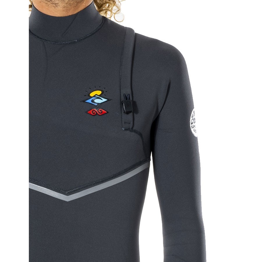 Combinaison Rip Curl E Bomb Zip Free 3/2 Searchers - Charcoal