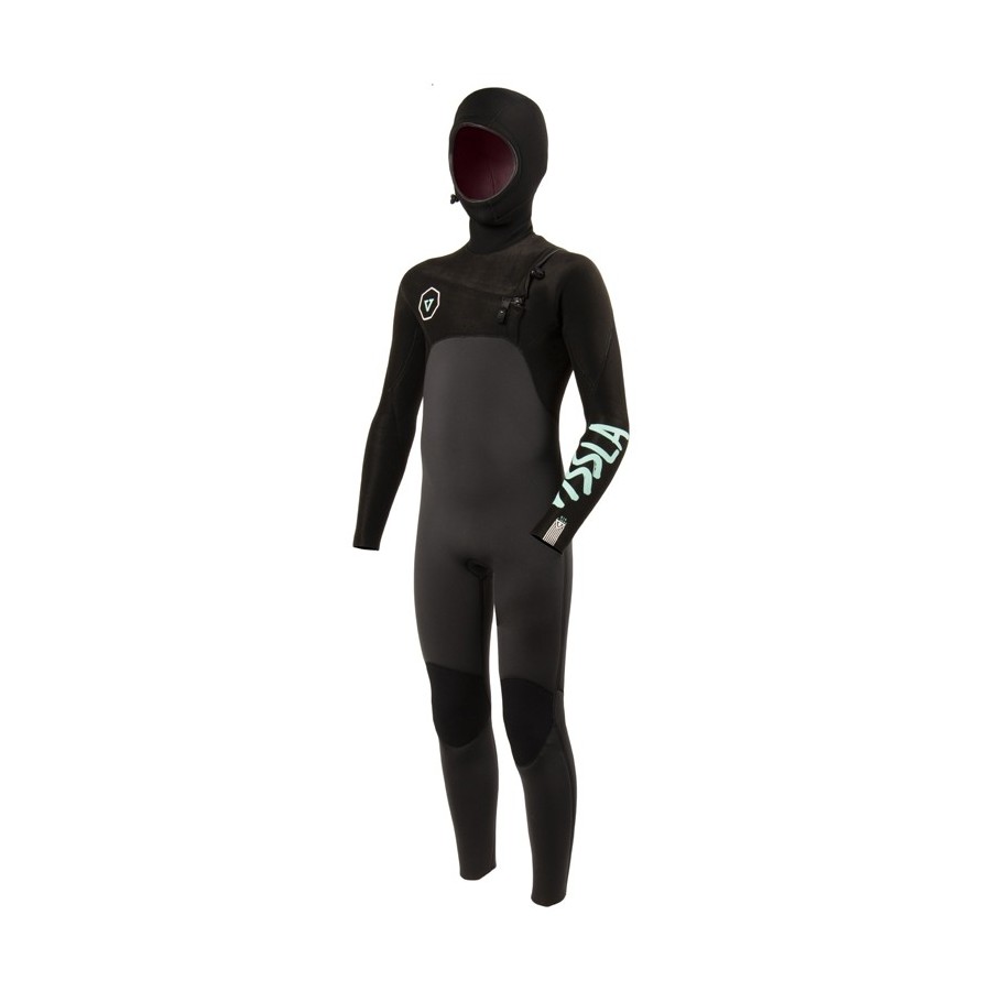 Vissla 7 Seas 5/4/3 mm Boys Hooded - Phantom