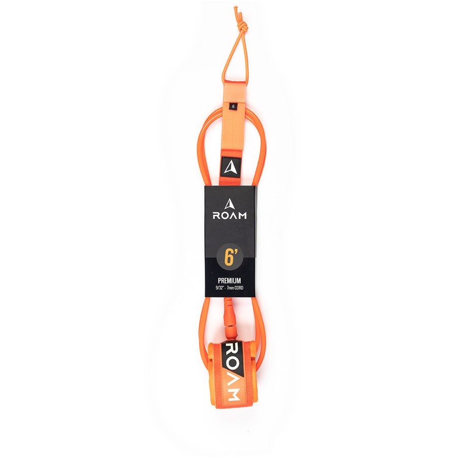 Leash De Surf Roam Premium 6 pieds Orange