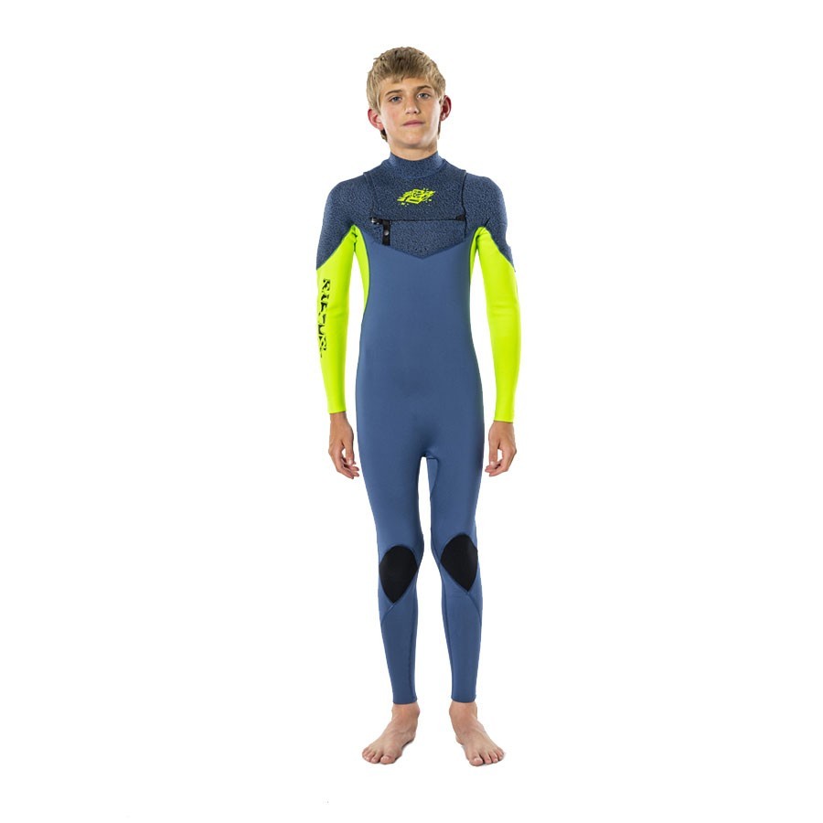 Combinaison Rip Curl Dawn Patrol 4/3 Chest Zip Blue