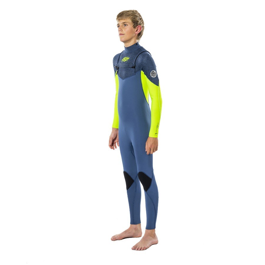 Combinaison Rip Curl Dawn Patrol 4/3 Chest Zip Blue