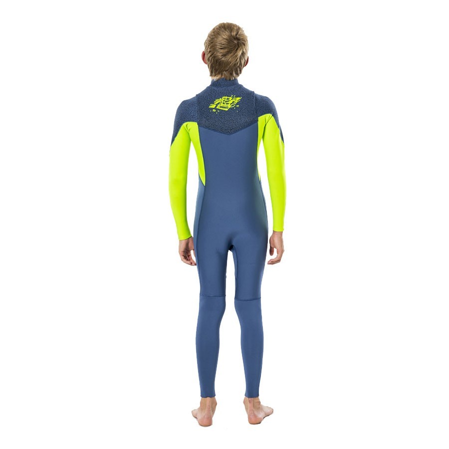 Combinaison Rip Curl Dawn Patrol 4/3 Chest Zip Blue