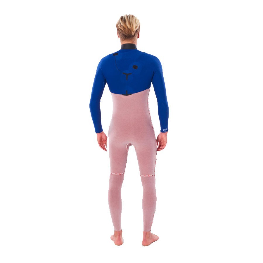 Combinaison Rip Curl FlashBomb Search 4/3 Zip free charcoal Interieur Dos