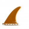 Dérive Single Futures Fins Rob Machado 8.5" Fiber Glass - Clear Rust
