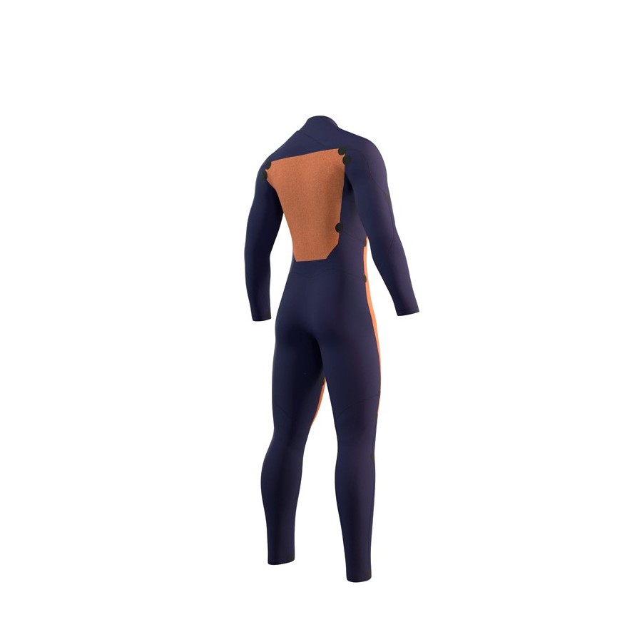 Combinaison Mystic Star 4/3 mm Fullsuit Double Fzip - Black