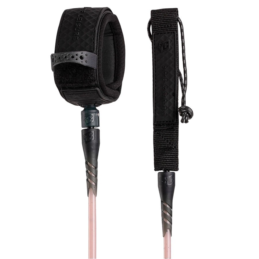 Creatures Of Leisure Leash longboard 9' drity pink speckle black