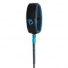 Creatures Of Leisure Leash longboard 9' genoux black cyan