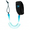 Leash Biceps bodyboard Creatures of Leisure Reliance cyan speckle black