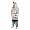 Poncho Polaire All In 100% Recyclé - Indian