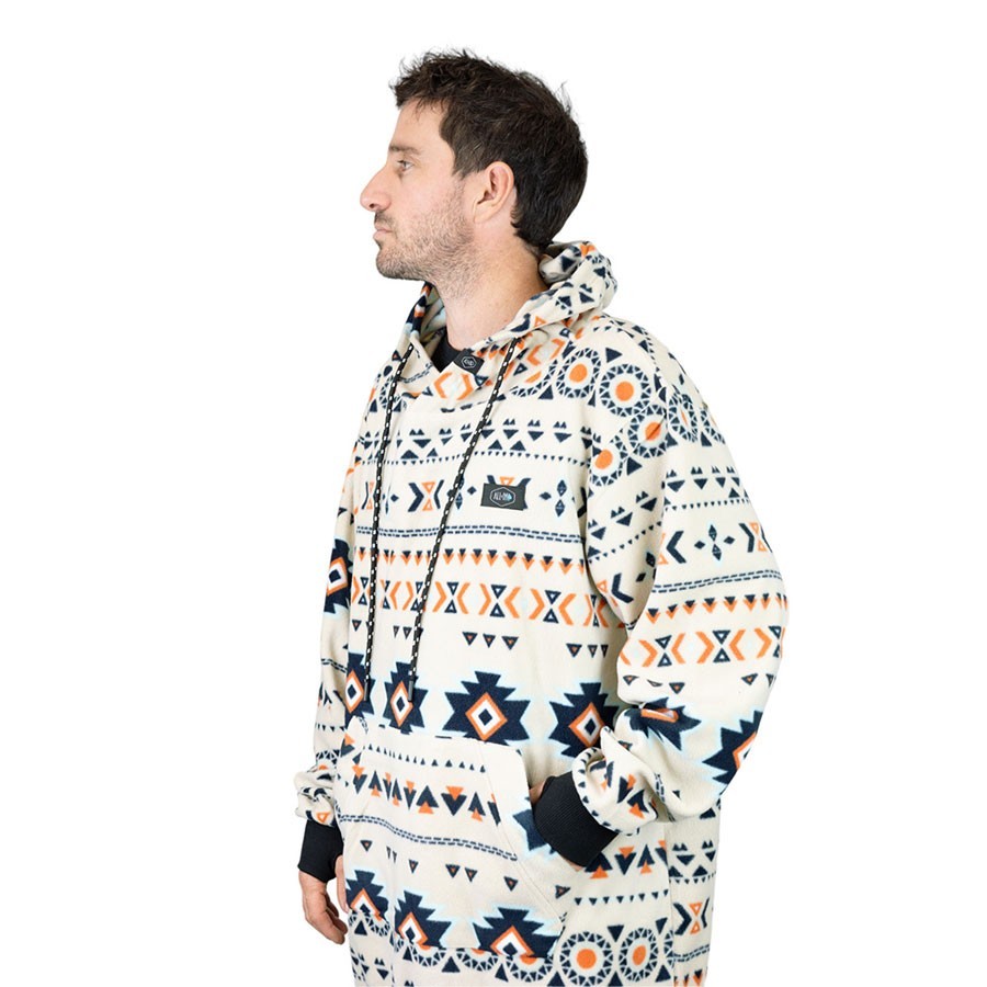 Poncho Polaire All In 100% Recyclé - Indian