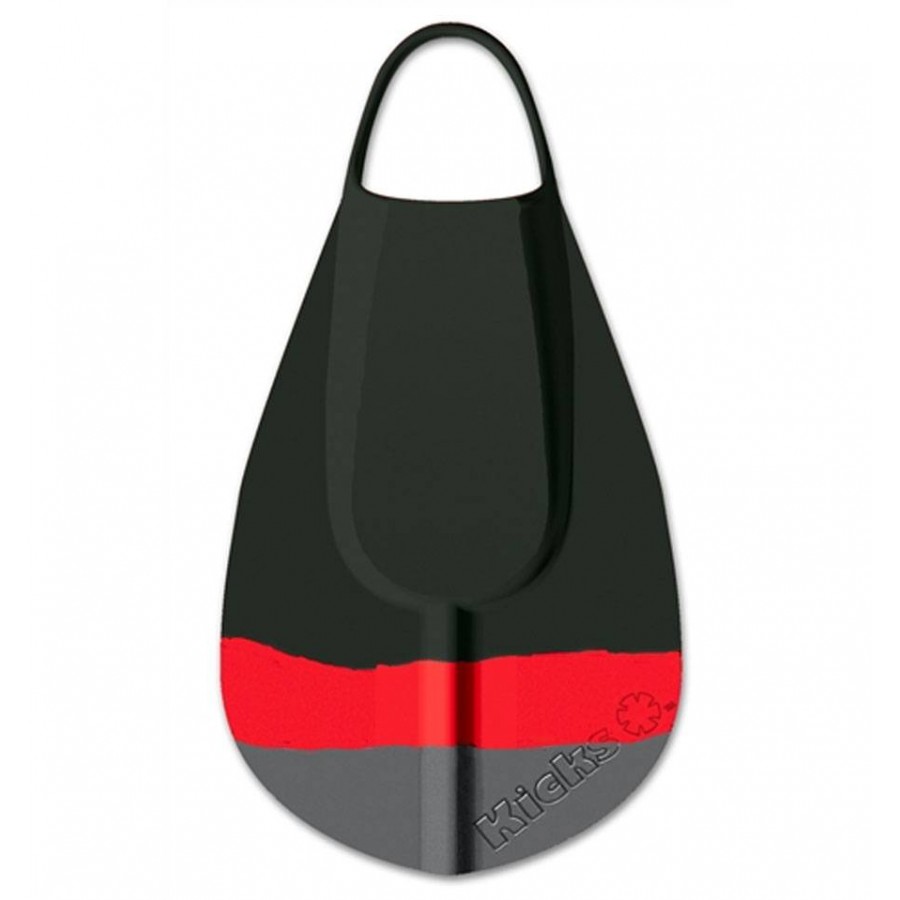 Palmes Kicks Black Red Gray