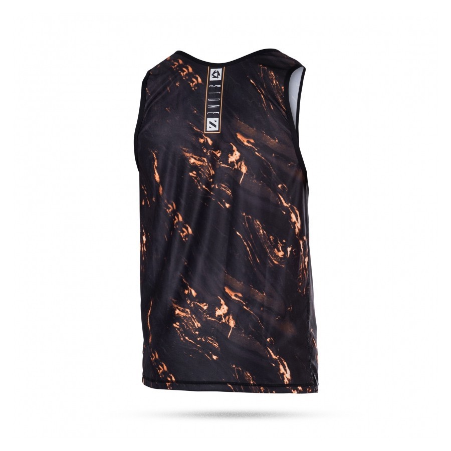 Mystic Stone Quick Dry Tank top Orange