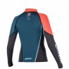 Mystic Diva Long Sleeves Vest Front Zip Women Teal